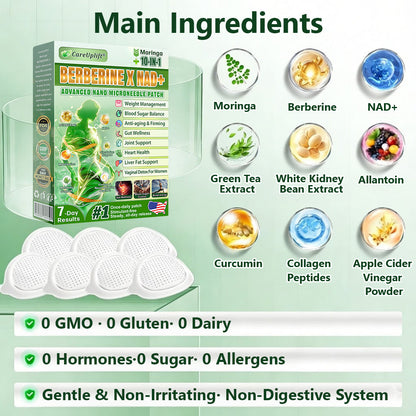 𝐂𝐚𝐫𝐞𝐔𝐩𝐥𝐢𝐟𝐭® 𝑴𝒐𝒓𝒊𝒏𝒈𝒂 & 𝑩𝒆𝒓𝒃𝒆𝒓𝒊𝒏𝒆 𝟏𝟎-𝐈𝐍-𝟏 𝐀𝐝𝐯𝐚𝐧𝐜𝐞𝐝 𝐍𝐚𝐧𝐨 𝐌𝐢𝐜𝐫𝐨𝐧𝐞𝐞𝐝𝐥𝐞 𝐏𝐚𝐭𝐜𝐡